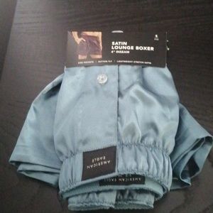 American Eagle satin lounge boxer